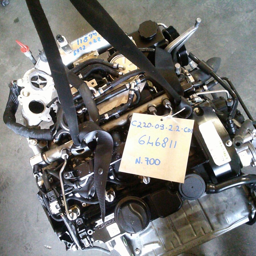 MOTORE COMPLETO USATO MERCEDES C220 646811 2009 2.2 CDI