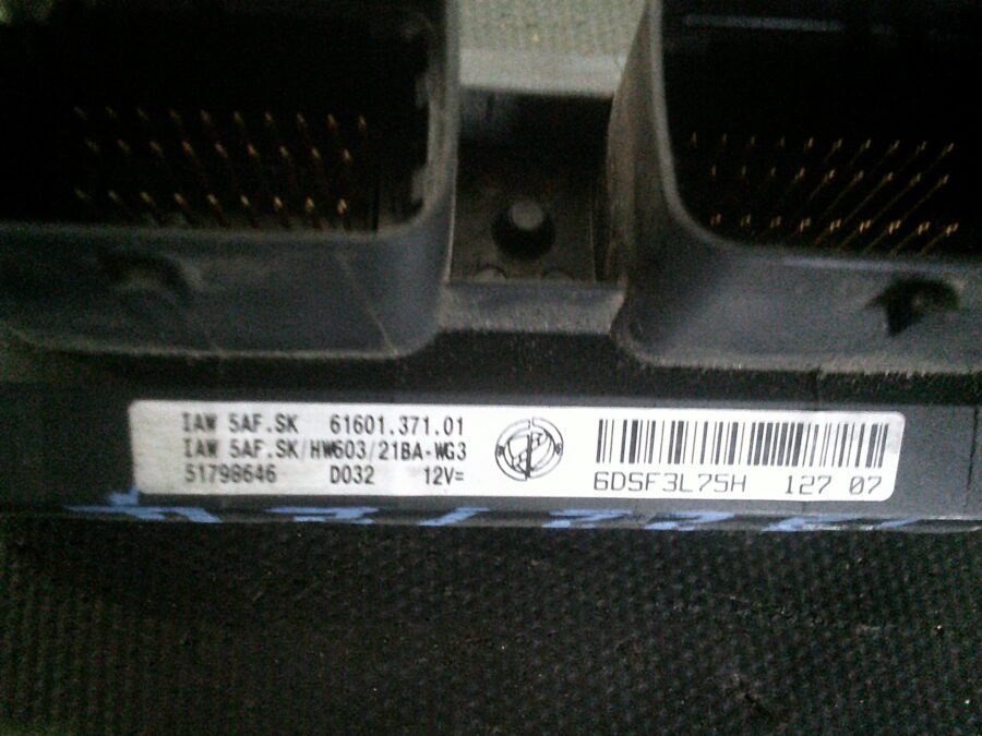CENTRALINA MOTORE USATA FIAT PANDA IAW5AF.SK