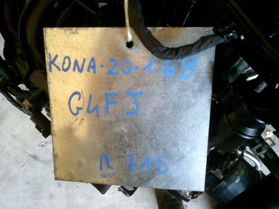 MOTORE COMPLETO USATO HYUNDAI KONA G4FJ 2020 1.6 B