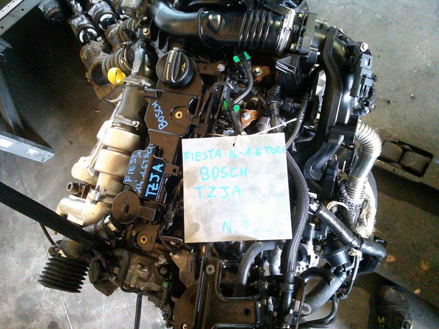 MOTORE COMPLETO USATO FORD FIESTA TZJA IMPIANTO BOSCH 1.6 TDCI 2016 - immagine 2