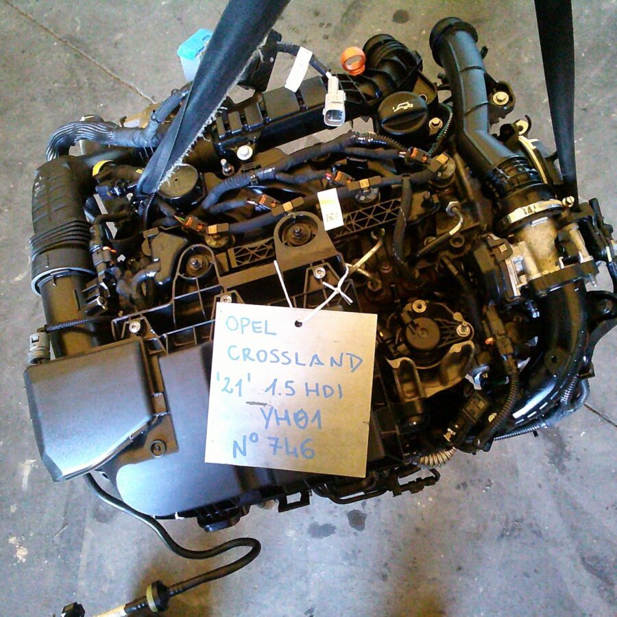 MOTORE COMPLETO USATO OPEL CROSSLAND 2021 F15DTH YH01 1.5 HDI